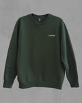 Chalk Small Logo lululemon Sweatshirt - Forest Green